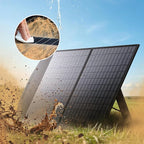 ALLPOWERS 100W Portable Solar Panel, 18V Lightweight SP027 Foldable Solar Charger for Portable Power Station, 23% High Efficiency IP67 Waterproof, for PRV, Camping, Home, Off Grid