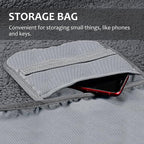 Tirrinia Large Waterproof Outdoor Blanket, Soft Warm Windproof Stadium Blanket with Sherpa Fleece and Foldable for Outdoor Sport, Baseball, Football, Beach, Concerts, Car