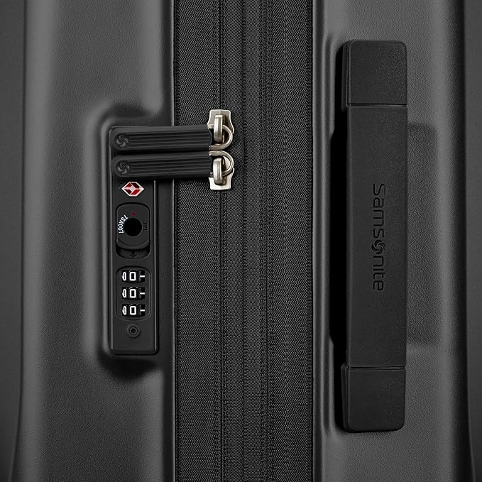 Samsonite UpLIFT Carry-On Hardside Luggage with Spinner Wheels - Airline-Approved, TSA Lock, Adjustable Handle System - Polycarbonate Hard Suitcase for Ultra Lightweight Travel - Phantom Black