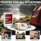 Katadyn NRG-5 Emergency Food Ration 500g Pack of 24 (216 Bars) Ready to Eat 2380 kcal per Pack, Vegan, Lactose-Free, GMO-Free | Long-Term Survival, Emergency Preparedness & Outdoor Adventure Food Bars