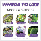 Earth's Ally 3-in-1 Plant Spray 8 oz Conc. Makes 6 gal | Better Than Neem Oil | Insecticide, Fungicide & Spider Mite Control for Organic Gardening, Pest Repellent for Indoor & Outdoor Gardening