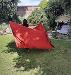 Open Road Goods Solid Color Mexican Yoga Blanket – Large Handwoven Throw for Yoga, Beach, Camping or Home – Soft and Durable Cotton Blend