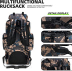 King'sGuard 100L Camping Hiking Backpack Molle Rucksack Military Camping Backpacking Daypack