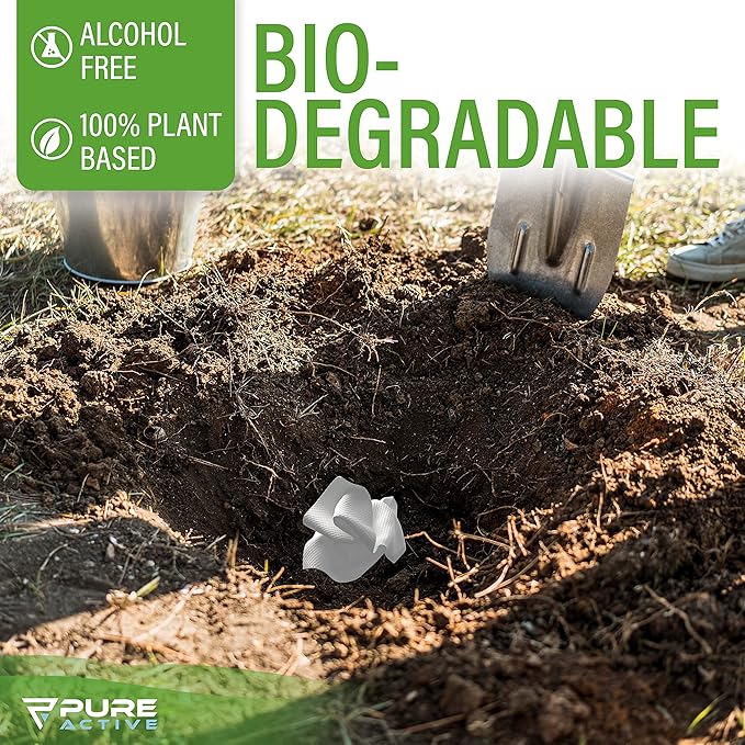 Body Wipes for Camping 50 XXL Camping Wipes 12''x 12'', Shower Body Wipes for Camping, Body and Face Wipes, Biodegradable Personal Hygiene Body Cleansing Wipes for Women Men Kids Elderly Travel