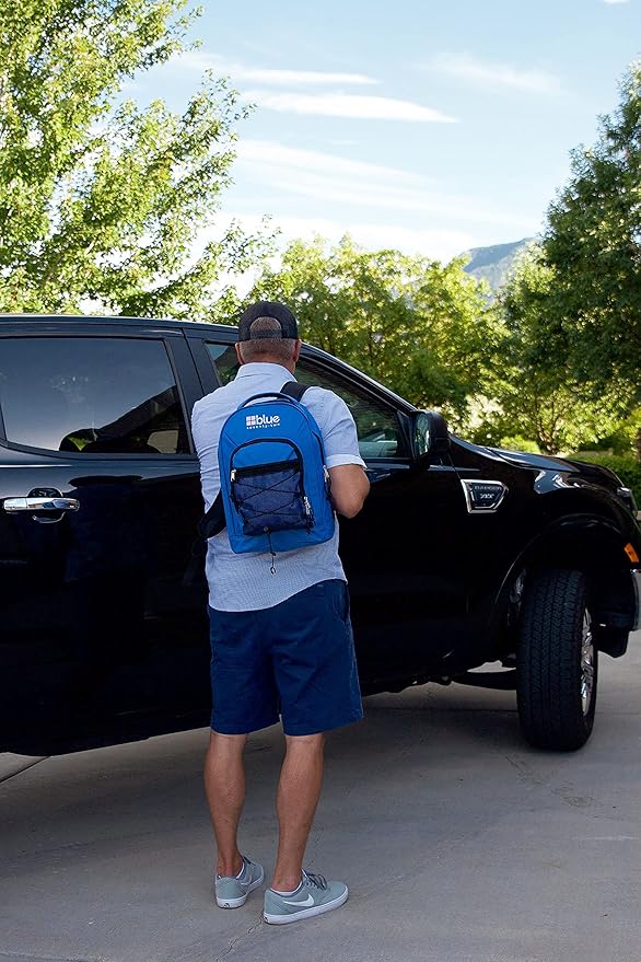 Blue Coolers Blue Seventy-Two | 72 Hour Emergency Backpack Survival Kit for 1 Person | Survival Kit for Wildfires, Earthquakes, Tornado, Hurricane, and Other Emergencies…
