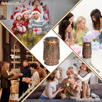 Solar Lanterns Outdoor Waterproof with Shepherd Hook, Hummingbird Garden Decor Solar Lights Outdoor, Birthday Gifts for Women, Mom, Gardens, Yards