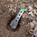 Ultralight Backpacking Trowel, 0.48 oz (13.5g) Neon Green