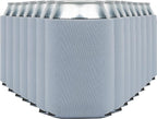 Blank Beer Can Coolers Sleeves (30-Pack) Soft Insulated Beer Can Coolies - HTV Friendly Plain Koolies in Bulk for Beer Cans & Bottles - Coolie Blanks for Vinyl Projects & Wedding Favors (Gray)