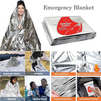 Survival Kit - All-in-One Survival Gear and Supplies for Camping, Hiking, Hunting, and Car Emergencies - Essential Tools, Great Gift for Men, Fathers, Boyfriends, Boys, Dads and Scouts