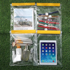 8 Pack Clear Waterproof Bags Large Water Tight Pouch Dry Bags 10 x 13 inches Waterproof Phone Cases Boating Pouch Holder for iPhone iPad Maps Camera Swimming Kayaking Hiking Fishing Beach