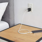 Amazon Basics 30W One-Port Foldable GaN USB-C Wall Charger with Power Delivery PD for Tablets & Phones (iPhone 16/15/14/13/12/11/X, iPad, Samsung, and More), Compact Travel Charger, Non-PPS, Black