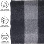 Arcturus Plaid Wool Blankets - 4.5lbs Warm, Heavy, Washable, Large | Great for Camping, Outdoors, Sporting Events, or Home