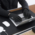 Achiou Winter Gloves, Glove for Men Women, Upgraded Touch Screen Texting Warm Running with Thermal Soft Knit Lining