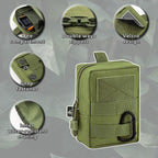 Molle Pouch Tactical Compact Water-Resistant Military Utility EDC Pouch Bag Camping Gear Waist Pack