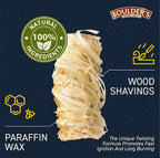 Fire Starter Rolls 100 pcs - Value Pack - Waterproof, Odorless - for BBQ, Charcoal Grills, Camping, Fire Pit, Indoor Fireplace, Wood Stove - Natural, Quick Ignition, Long Burn Charcoal Starter