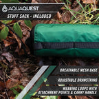 AquaQuest Guide Tarp – Ultralight Waterproof (5,000 mm) Seam-Taped 40D Ripstop Rain Fly for Backpacking, Stealth Camping & Thru-Hiking