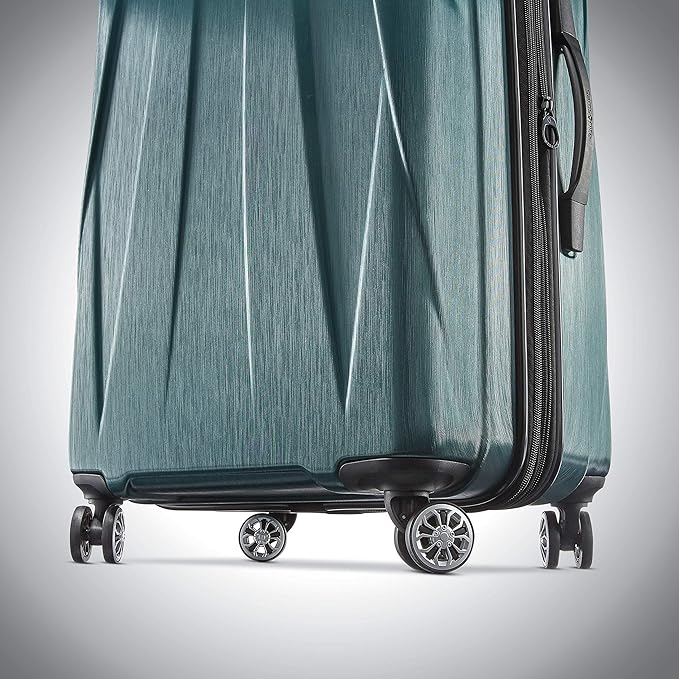 Samsonite Centric 2 Hardside Expandable Luggage with Spinner Wheels, Emerald Green, Carry-On 20-Inch