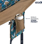 ENO DoubleNest Hammock - Lightweight, Portable, 1 to 2 Person Hammock - for Camping, Hiking, Backpacking, Travel, a Festival, or The Beach - Roots Studio Special Edition