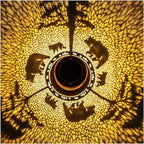 Bear Solar Lanterns Outdoor Waterproof,Hanging Solar Lights Bear Gifts for Women Men Metal LED Decorative Light for Yard,Patio,Lawn,Tabletop,Pathway,Landscape,Garden Decor