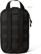 MY MEDIC MyFAK Standard Ifak First Aid Kit - 132 Life Saving Trauma and Medical Items - HSA FSA Eligible Survival Kit for Camping or Your Car - Black