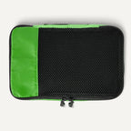 Amazon Essentials 4-Piece Packing Cubes Travel Accessories Set, Luggage Organizer with Double Zipper, Mesh Top, 100% Polyester, Small/Medium/Large/Slim, Green (Previously Amazon Basics)