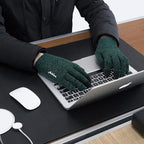 Achiou Winter Gloves, Glove for Men Women, Upgraded Touch Screen Texting Warm Running with Thermal Soft Knit Lining