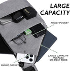 Anti Theft Crossbody Travel Bags for Women Men Cross Body Slim Sling Handbags with S Hook Antitheft