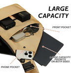 Anti Theft Crossbody Travel Bags for Women Men Cross Body Slim Sling Handbags with S Hook Antitheft