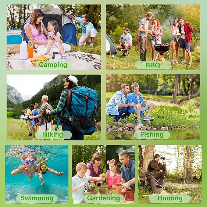 24 Pack Mosquito Repellent Bracelets, Individually Wrapped Repellent Wristbands, DEET Free, Natural and Waterproof Band