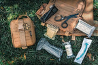 RHINO RESCUE IFAK Trauma Kit with C-A-T Tourniquet, Tactical First Aid Kit Molle Pouch for Military, Combat, Car, Camping, Hiking, Travel (Coyote Brown)
