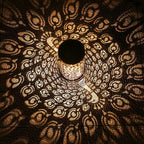 Peacock Solar Lanterns Outdoor Waterproof Hanging Solar Lights Peacock Gifts for Women Men Metal Decorative LED Lanterns for Yard, Patio, Lawn, Tabletop, Pathway, Landscape, Garden Decor