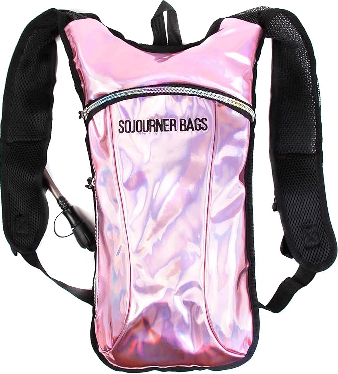 Sojourner Rave Hydration Pack - Hydration Backpack - Hydropack with 2L Bladder - Water Backpack for Festivals, Hiking, Running, Biking and More