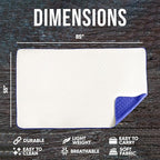 EverSnug Large Waterproof Outdoor Blanket - Extra Thick Premium Quilted Fleece, Waterproof & Windproof, Great for Camping, Picnics, Beaches, Stadiums, Dogs