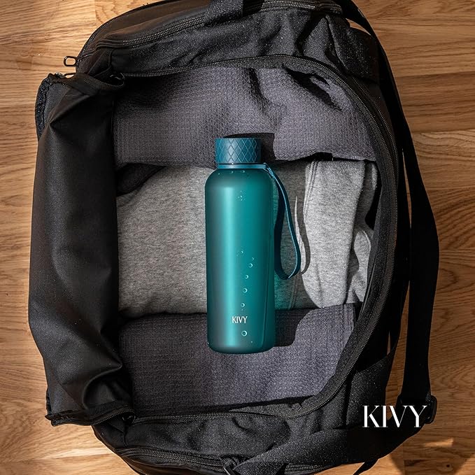 KIVY Tritan Water Bottle 2nd Generation (Teal, 22oz)