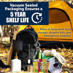 SOS Food Lab Emergency Food Bar (36 Energy Bars, 9 Assorted Flavors) - 400 Calorie, Low Sodium, Nutrient Dense Millenium Bar - Ready to Eat, 5 Year Shelf Life Survival Food for Disaster Preparedness