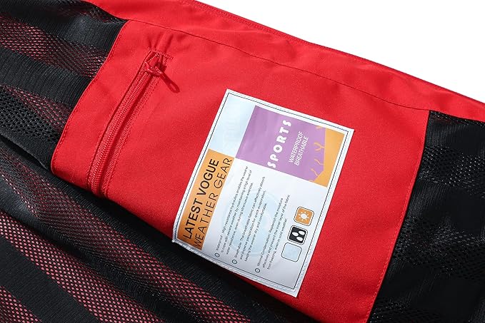 MOERDENG Women's Waterproof Rain Jacket Lightweight Raincoat Hooded Hiking Jacket Softshell Windbreaker