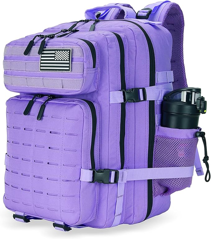 Military Tactical Backpack 45L/25L 3 Day Assault Pack Molle Daypack Hiking Backpack for Men and Women