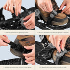 Retrospec Drifter Snowshoe for Men & Women - Aluminum Frames & a Double-Rachet Binding System - Lightweight All Terrain Snow Shoes