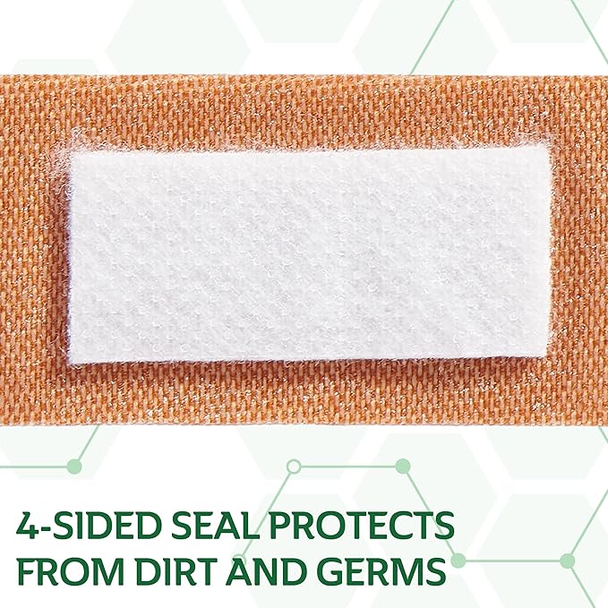 CURAD Assorted Bandages Bulk Variety Pack 320 Count 5 Styles Including Waterproof, Sheer, Plastic, Heavy Duty & Flex-Fabric First Aid Kit Essentials Protects Scrapes, Cuts & Burns