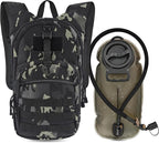 MARCHWAY Tactical Molle Hydration Pack with 2.5L TPU Water Bladder, Compact Yet Spacious Military Backpack for Hiking, Cycling, Backpacking, Hunting, Running