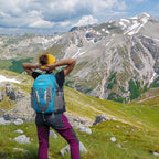 Hiking Backpack 30L Lightweight Travel Daypack Small Day Pack for Men Women Outdoor Camping Backpacking, Blue