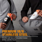 Gatorade Stainless Steel Sport Bottle, 26oz, Double-Wall Insulation