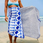 Elite Trend Quick Dry Towel Extra Large 78x35 Inch - Microfiber Beach Towel - Perfect for Beach, Travel, Swimming, Pool, Yoga, Hiking, Camping - Lightweight, Fast Drying, Compact for Adults (Aztech)