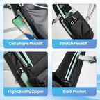 Running Vest for Women Men - Hydration Backpack with Cooling Towel & Tube Cleaner, 2.0L Water Bladder Bag, Lightweight Reflective Backpack for Hiking, Marathon & Trail Running Hydration Vest