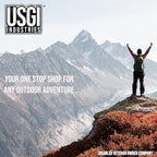 USGI Industries Military Woobie Blanket | Thermal Insulated Camping Blanket, Poncho Liner | Large, Portable, Insulation, Water-Resistant, for Hiking, Survival | Compression Carry Bag