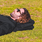 Open Road Goods Solid Color Mexican Yoga Blanket – Large Handwoven Throw for Yoga, Beach, Camping or Home – Soft and Durable Cotton Blend