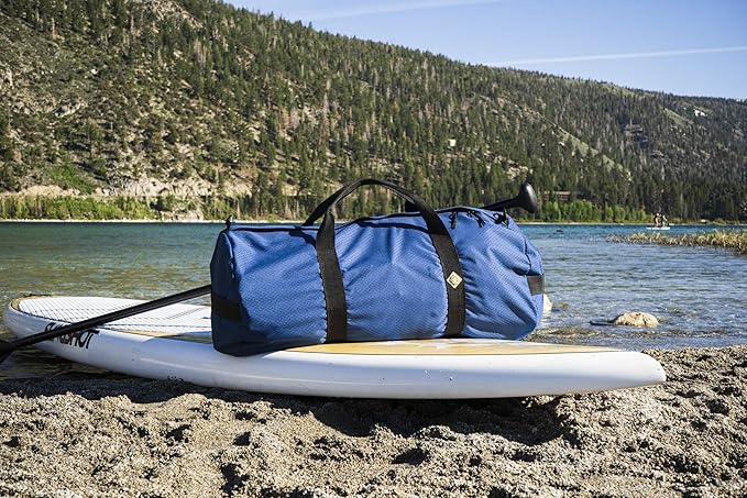 North Star Sports Foldable Duffle Bag for Travel, Gym & Outdoor Camping | Tough and Packable Sport Equipment Bag & Gear Organizer | Heavy Duty Large Duffel Bags for Traveling