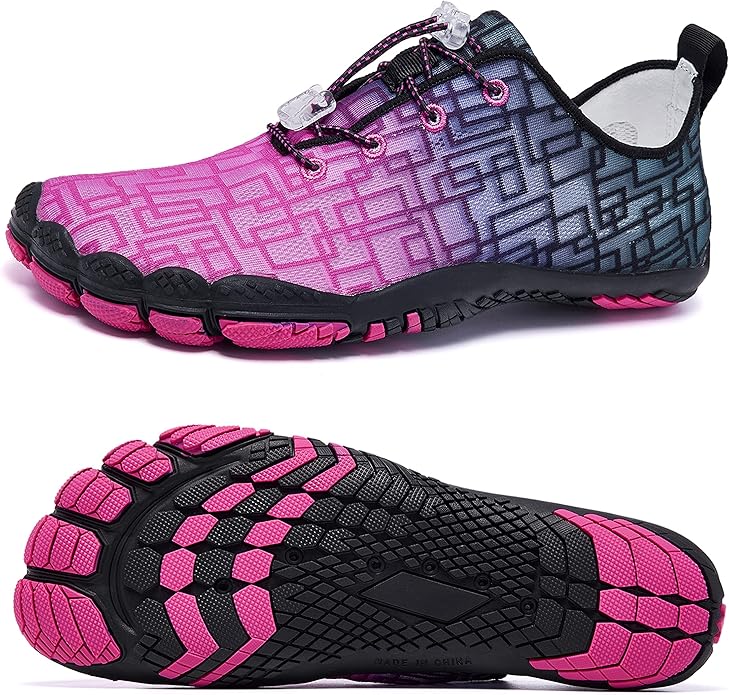 Racqua Water Shoes Quick Dry Barefoot Beach Aqua Sport Swim Surf Pool Hiking Diving Walking for Men Women