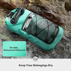 STOVER 5/10/25/30/40/55L Waterproof Backpack- Floating Dry Bag for Kayaking, Travel, Beach, Hiking, & Camping, Men/Women