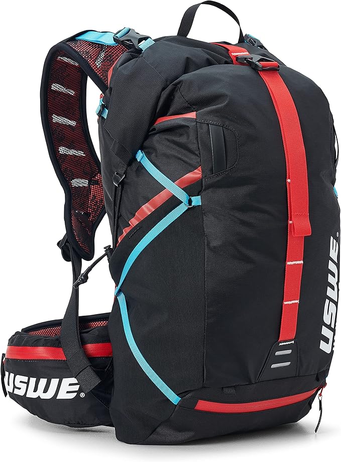 USWE Hajker, Hiking Backpack, Adventure Daypack with Waterproof Rolltop, for Men and Women